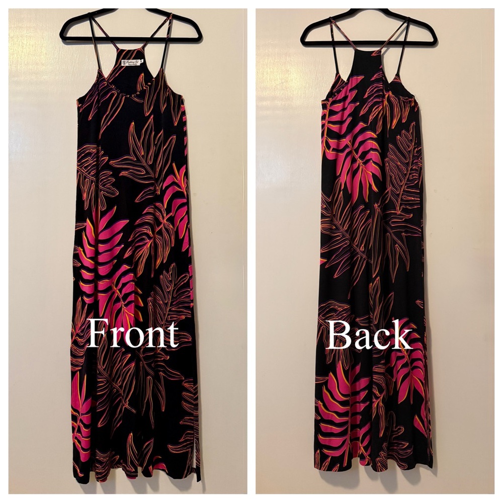 Fighting Eel Dress Maxine in Rona’s Garden Print - Size S